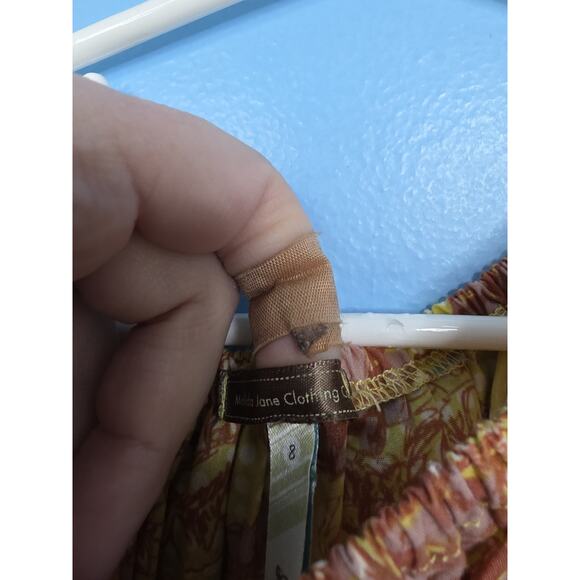 Matilda Jane (You and Me) Lovely West Palm Peasant Top -Size 8 - Picture 5 of 6